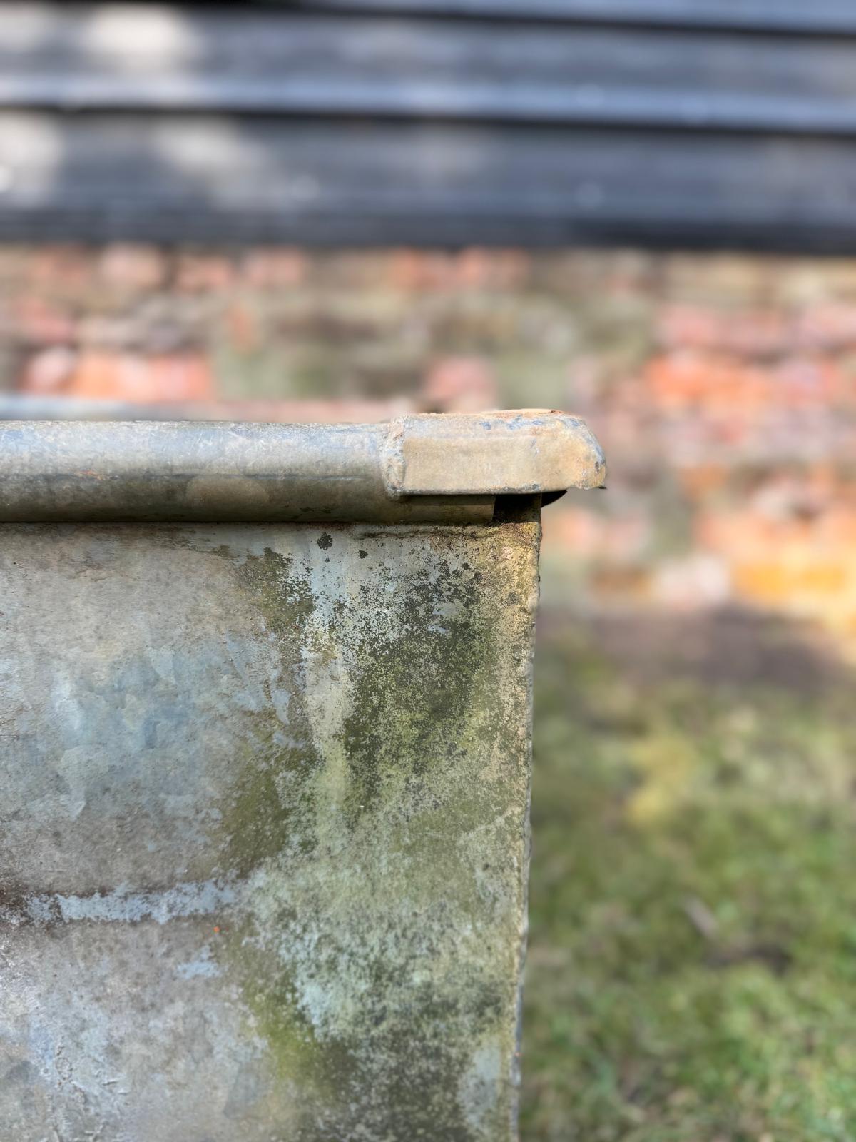 Reclaimed Galvanised Trough Planter /  Raised Bed Plant Tree Shrub Herb Pot CC