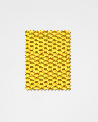 Lemon Yellow-17 | 3D Solid Knitted Cotton Swatch