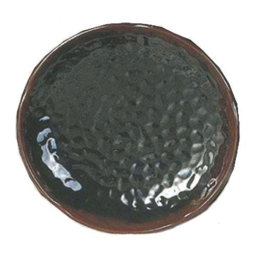 Tenmoku Lotus Shaped Melamine Plate 12" / 305mm- Dozen