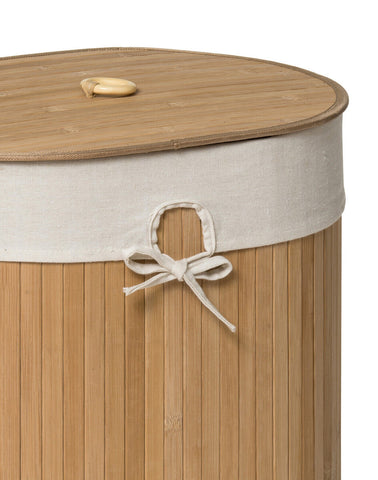 Kankyo Natural Oval Laundry Hamper