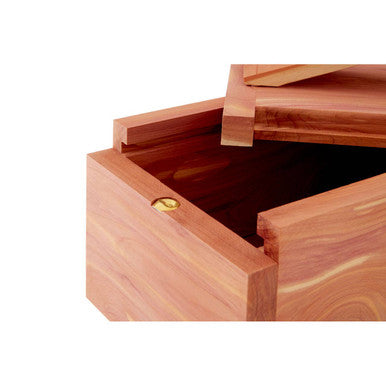 The Dandy Sparrow Cedar Wood Shoe Shine Box
