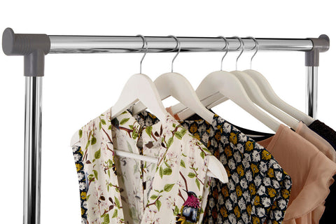 Set Of Twenty Matte White Clothes Hangers