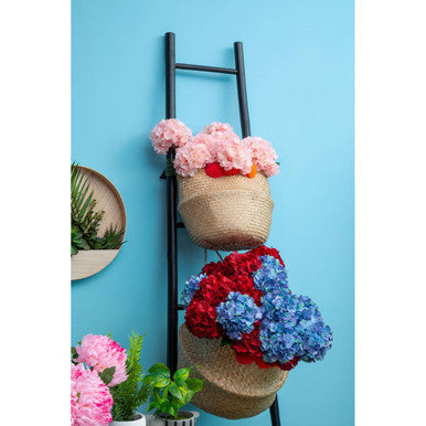 Small Seagrass Pom Basket