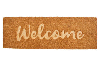 Filta Embossed Welcome Coir Doormat