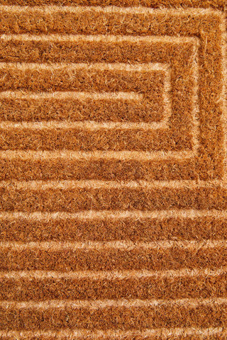 Filta Geometric Embossed Coir Doormat