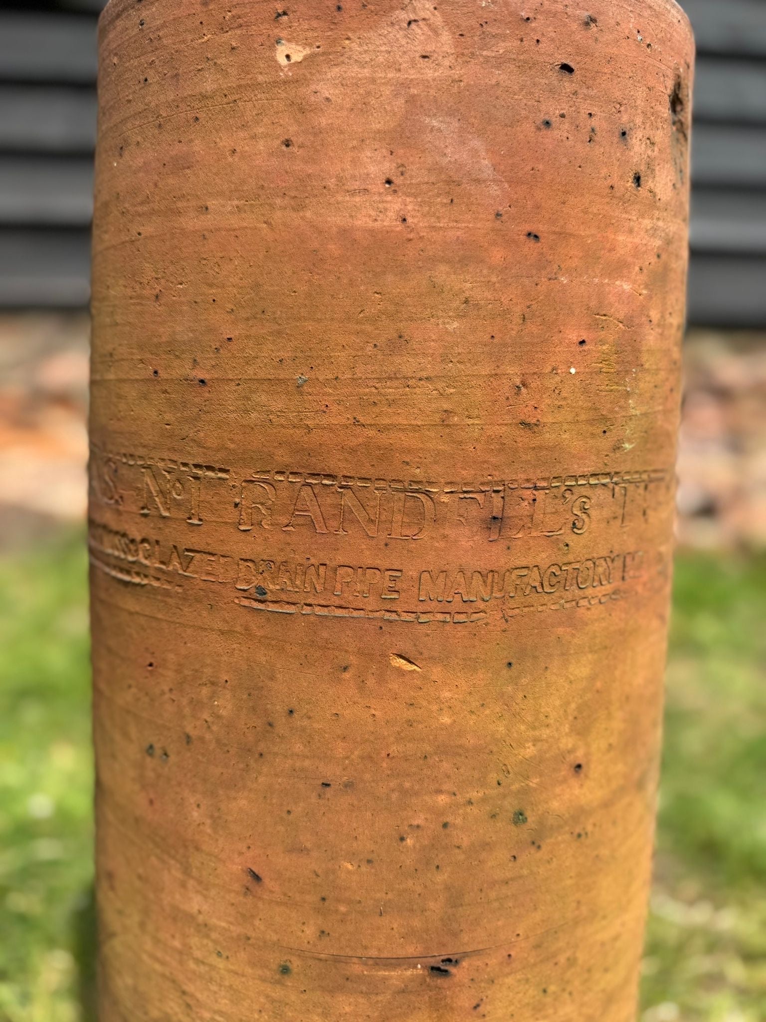 Victorian Terracotta Chimney Pot Garden Planter/ Architectural Antiques