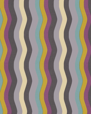 Wavy Stripe Wallpaper