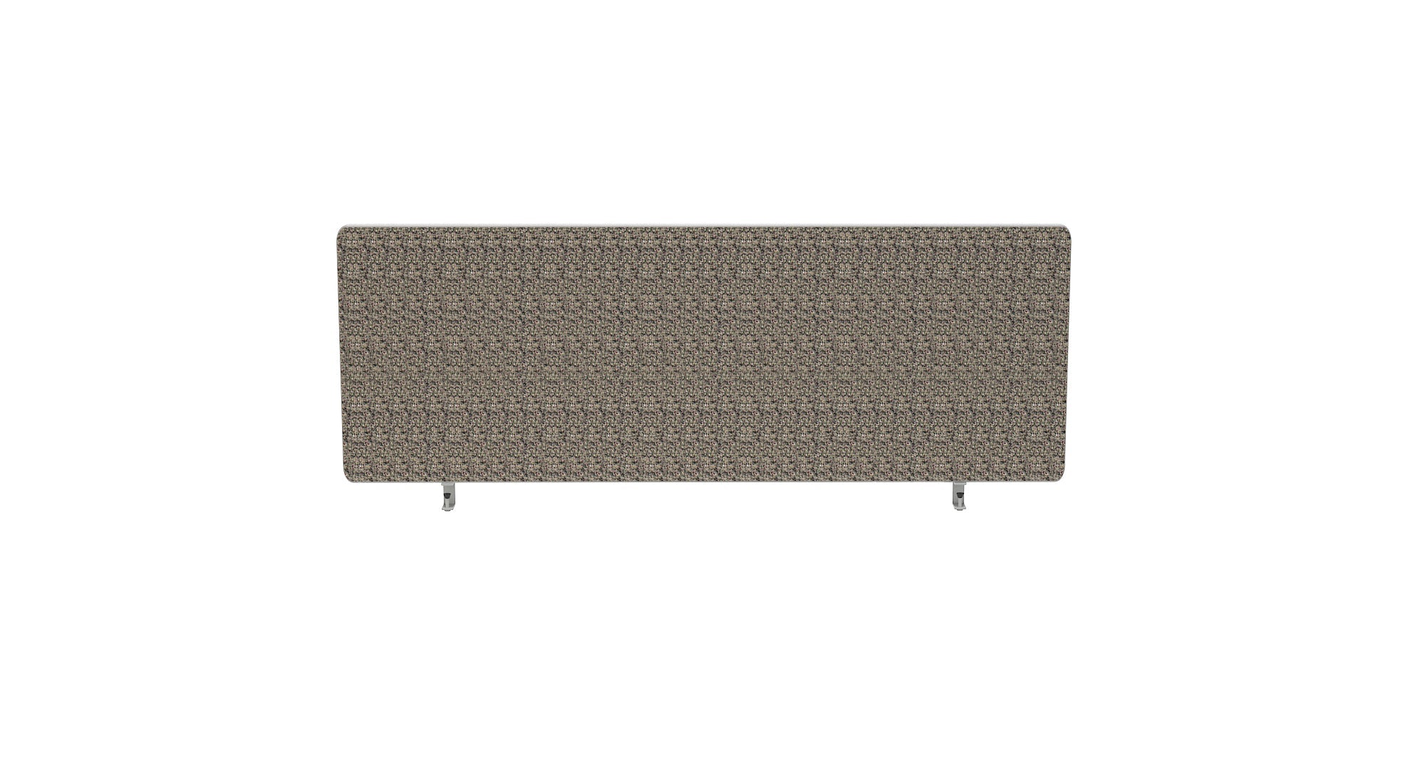 Impulse Plus Oblong Screen With Rounded Corners - 400mm High