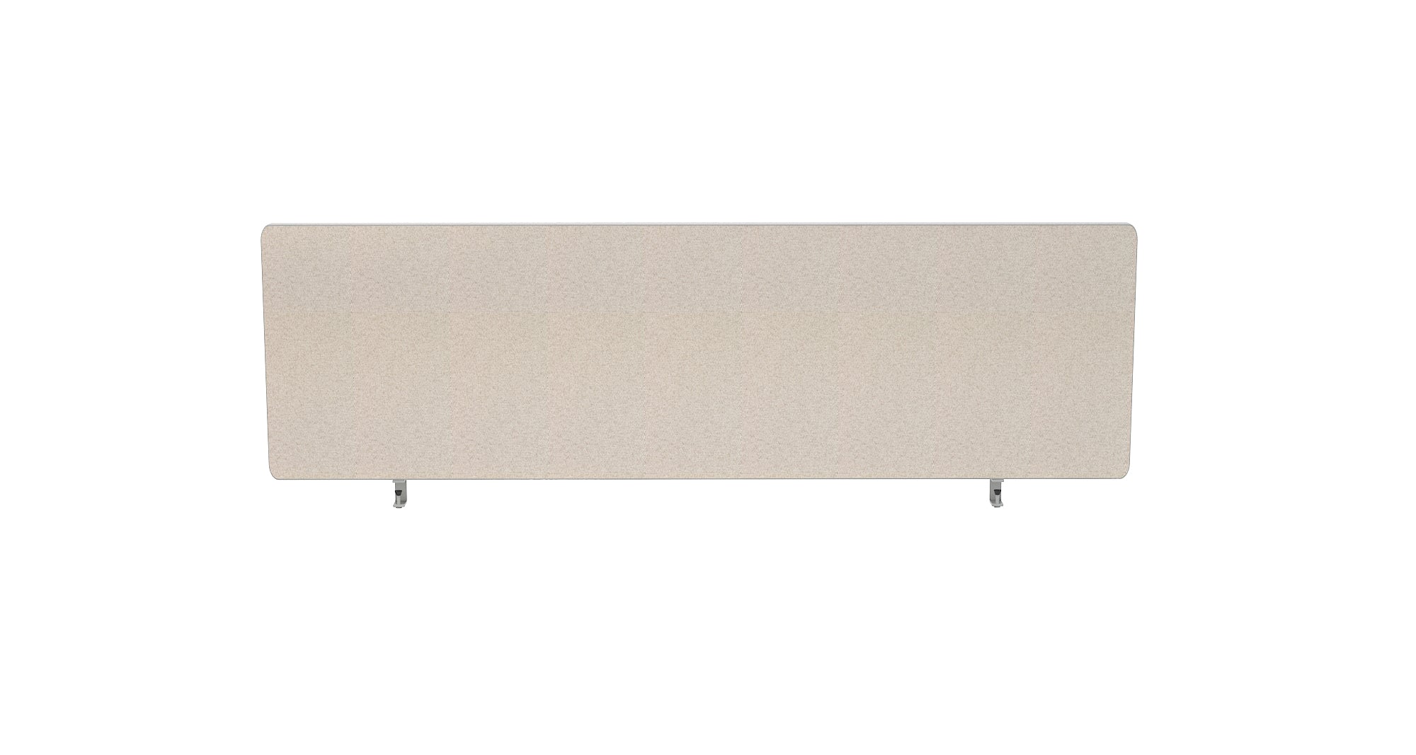 Impulse Plus Oblong Screen With Rounded Corners - 400mm High