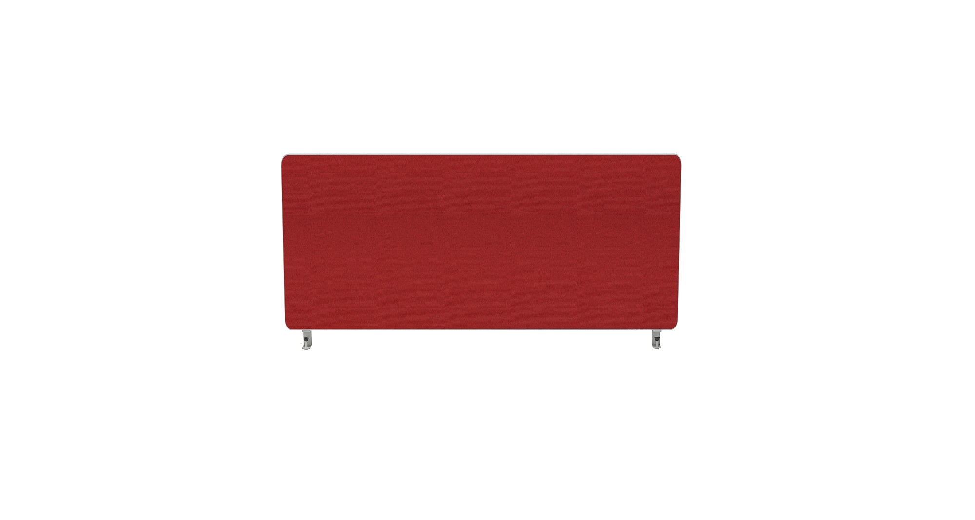 Impulse Plus Oblong Screen With Rounded Corners - 400mm High