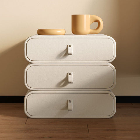 Darcie Bedside Table, Cream