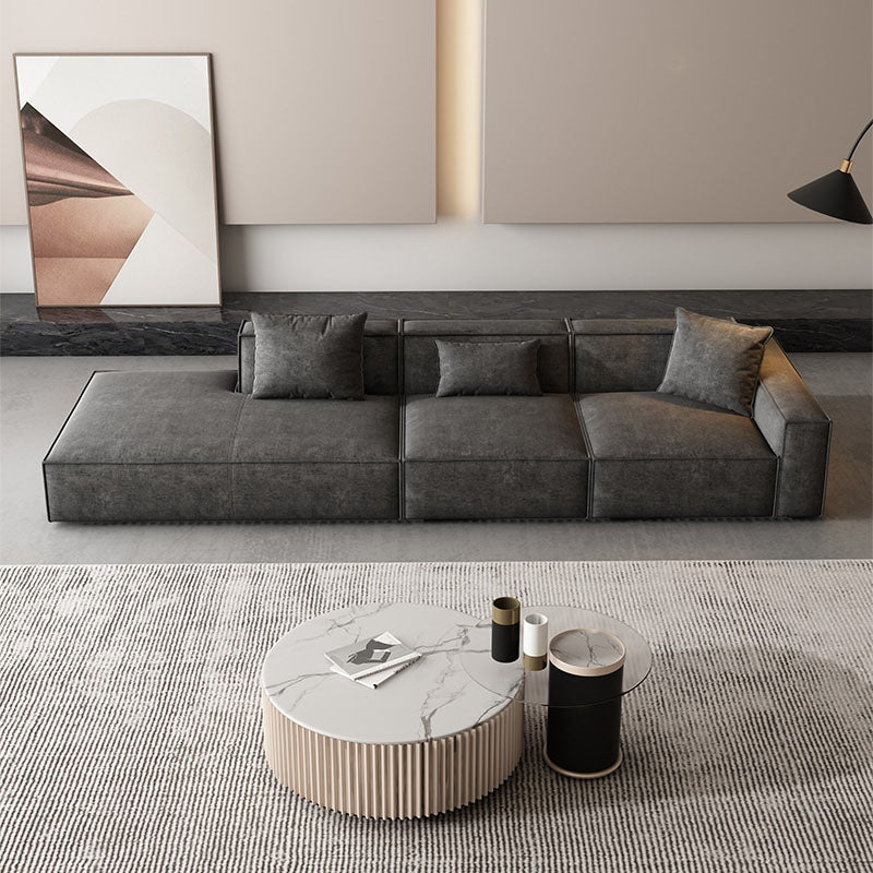 Hoshi HB12 Three Seater Corner, Four Seater Corner Sofa, Leathaire