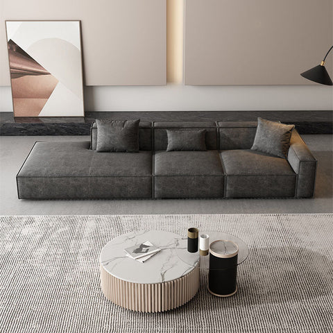 Hoshi HB12 Three Seater Corner, Four Seater Corner Sofa, Leathaire