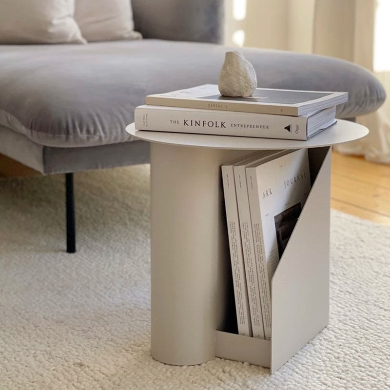 Hector Side Table with Book Storage