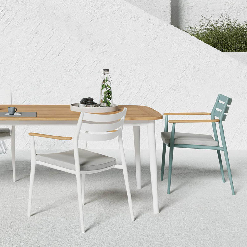 Alistair Outdoor Dining Table Set With Six Chairs, Outdoor Furniture