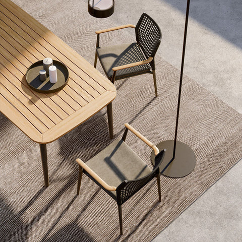 Alistair Outdoor Dining Table Set With Six Chairs, Outdoor Furniture