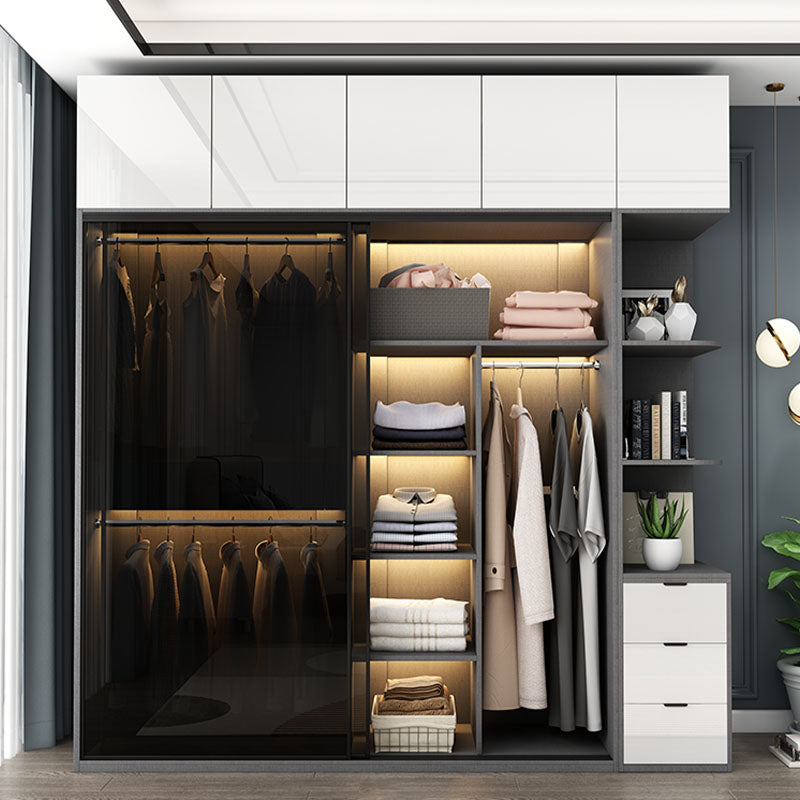 Rod Wardrobe, Grey