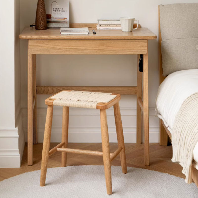 Cedric Office Desk, Oak Wood