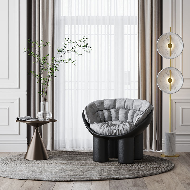 Hulda Armchair With Cushion, Brown