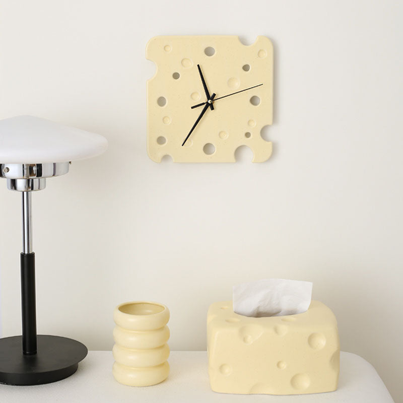 Cheese Style Clock, Square