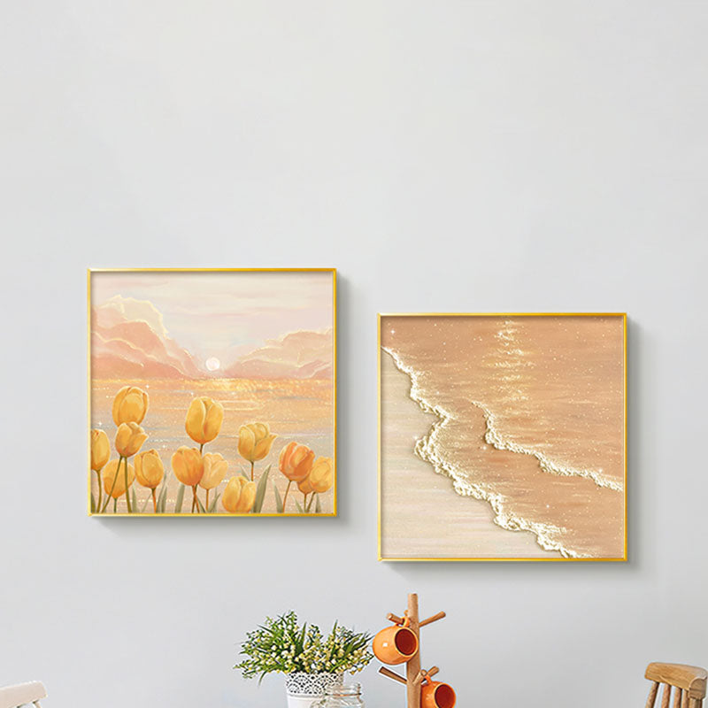 Dada Landscape Mural Wall Art, Square