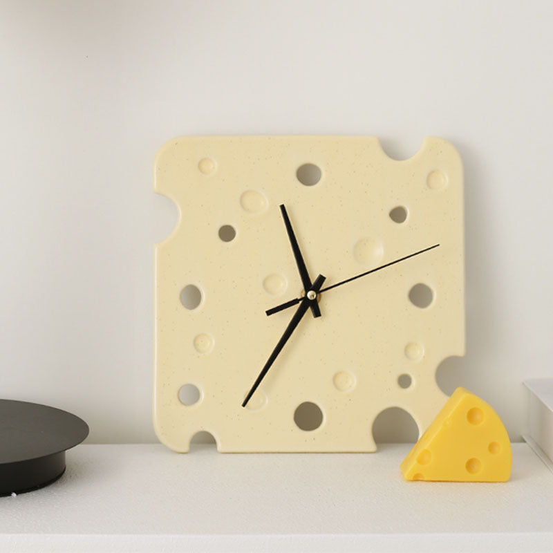 Cheese Style Clock, Square