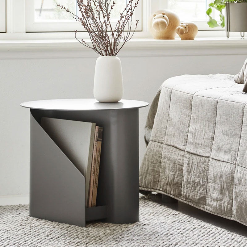 Hector Side Table with Book Storage