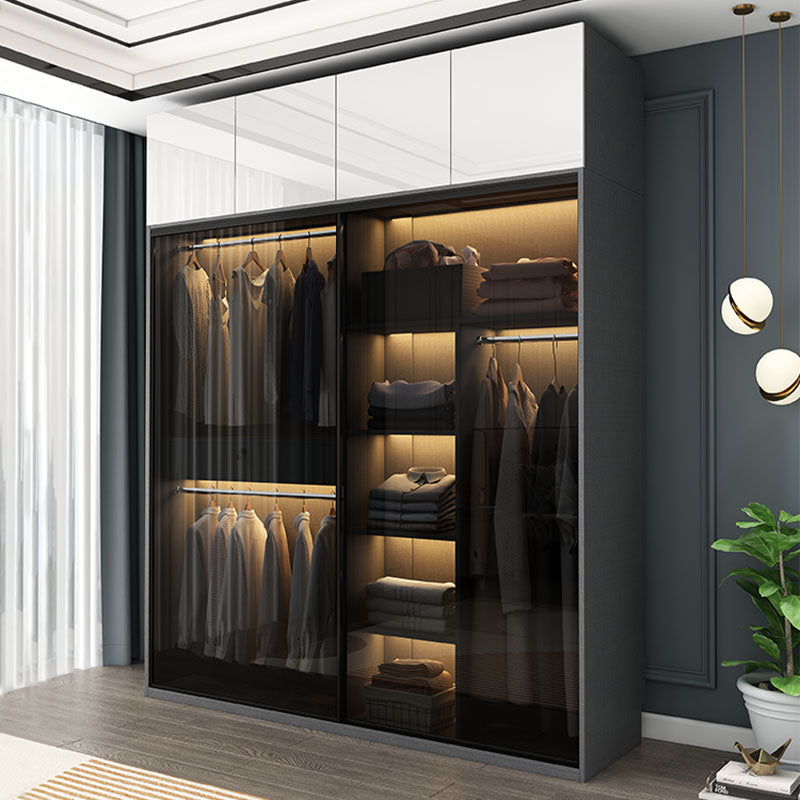 Rod Wardrobe, Grey
