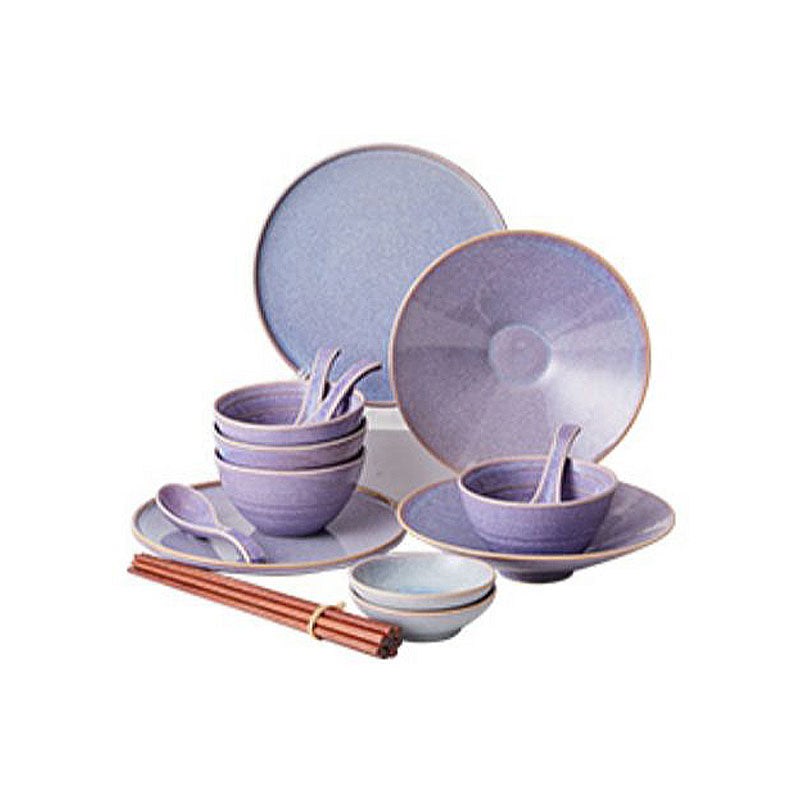 Eliana Dinner Set, Purple