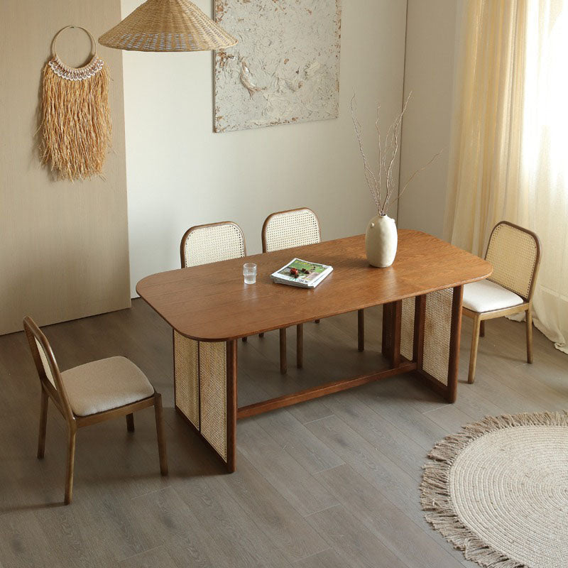 Lucile Rattan Dining Chair, Ash Wood