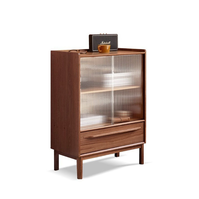 Laura Sideboard with Glass Door and Drawer, Oak