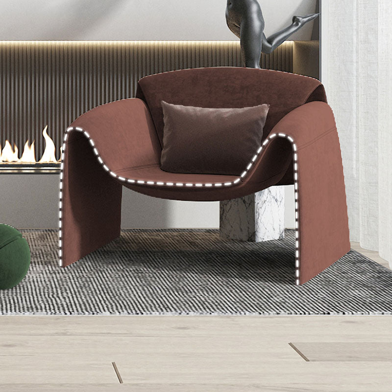Ula Style Armchair, Boucle