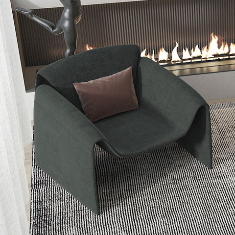 Ula Style Armchair, Boucle