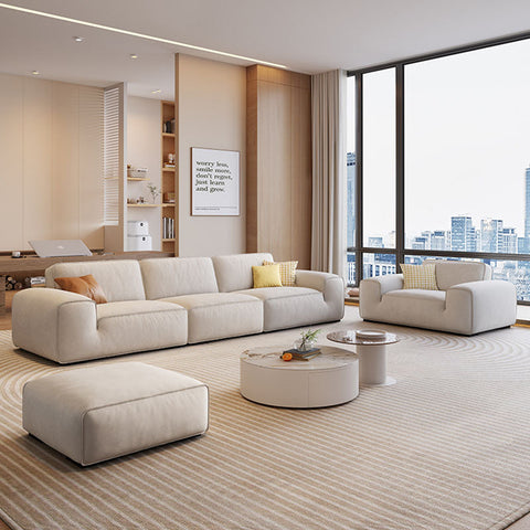 Freya Three Seater Corner Sofa, Suede