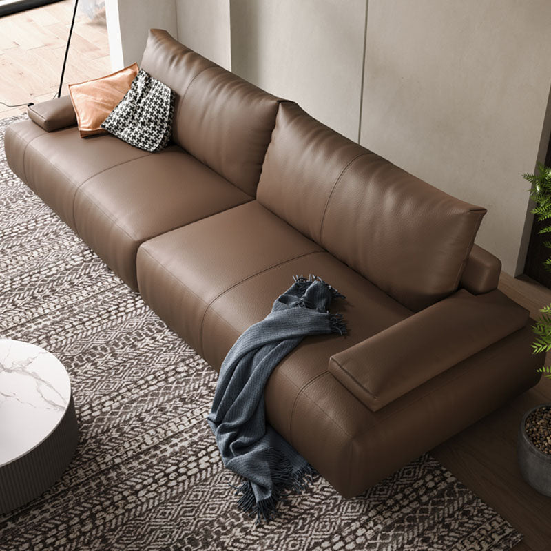 Zane Two Seater Sofa, Three Seater Sofa, Real Leather