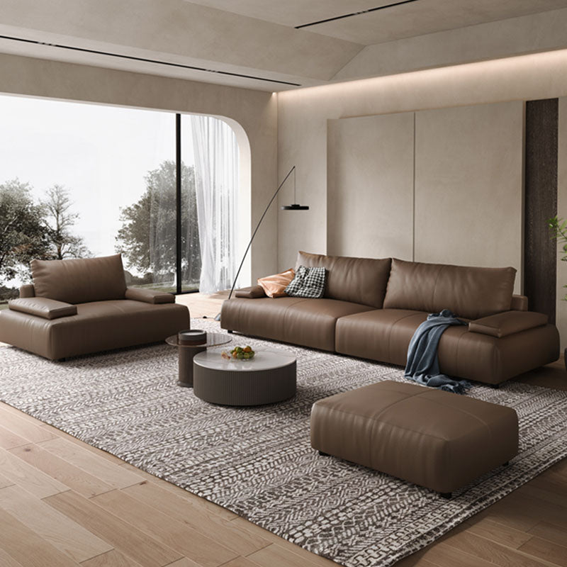 Zane Two Seater Sofa, Three Seater Sofa, Real Leather