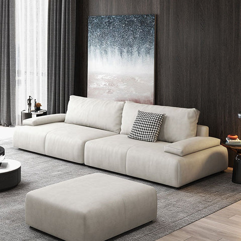 Theodore Tofu Single Seater, Two Seater, Three Seater, Four Seater Sofa, Off White