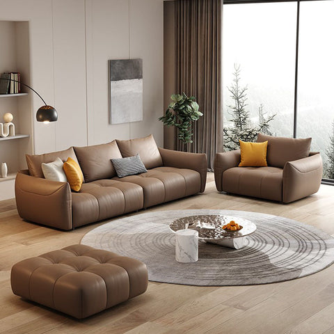 Levi Italia Two Seater, Three Seater, Four Seater Sofa, Brown