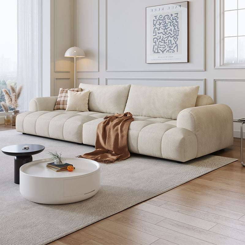 Grayson Puff Two Seater, Three Seater, Four Seater Sofa, Suede