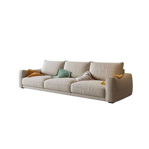 Caleb Modern Two Seater, Three Seater, Four Seater Sofa, Cotton Linen