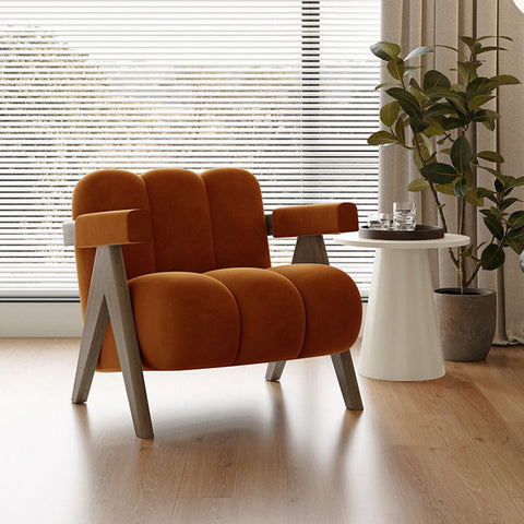 Rosa Armchair, Velvet/ Boucle