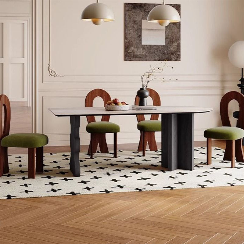 Frederica Dining Table, With Sintered Stone Top