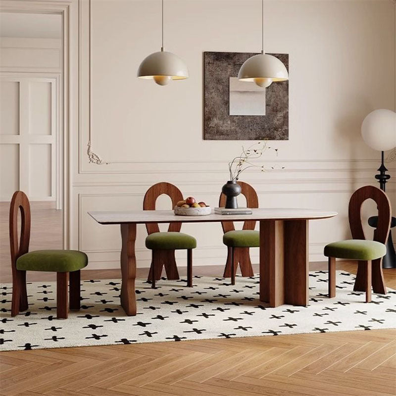Frederica Dining Table, With Sintered Stone Top