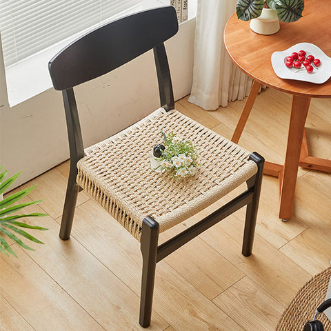 Delia Dining Chair, Rattan