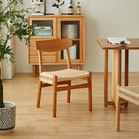 Delia Dining Chair, Rattan