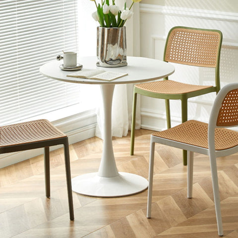 Chris Dining Chair, Rattan Style