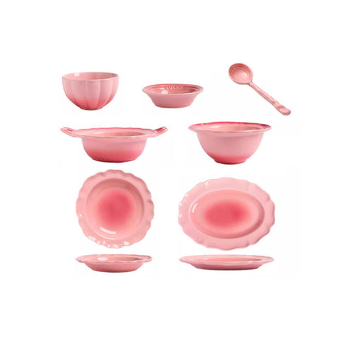 Aria Dinner Set, Pink
