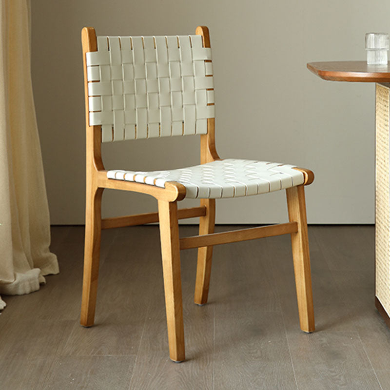 Beau Brown Dining Chair, Ash Wood, With Armrest