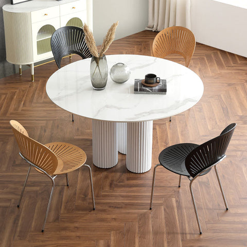 Madge Margaret Round Dining Table, Sintered Stone