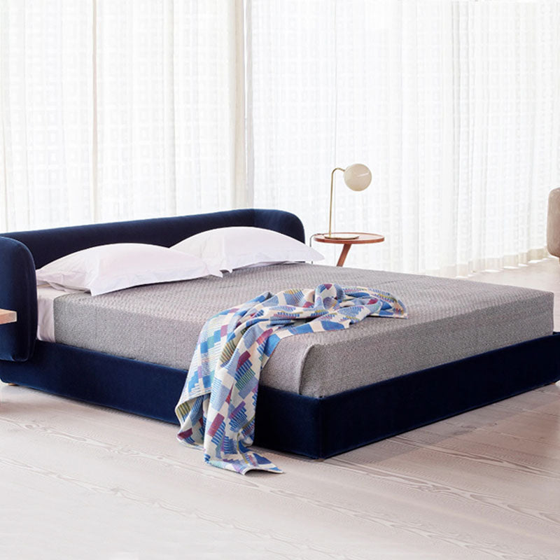 Heloise King Size Bed, Super King Size, Velvet